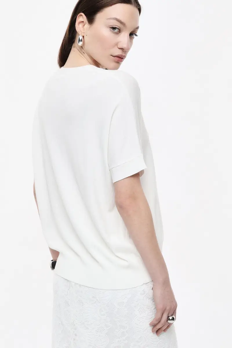 Imperial T-shirt Bianco 4245747 miniatura 3