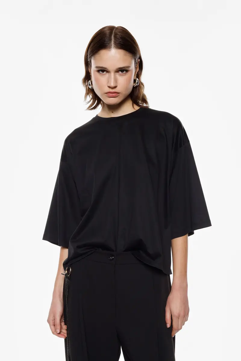 Imperial T-shirt Nero 4063075 miniatura 2