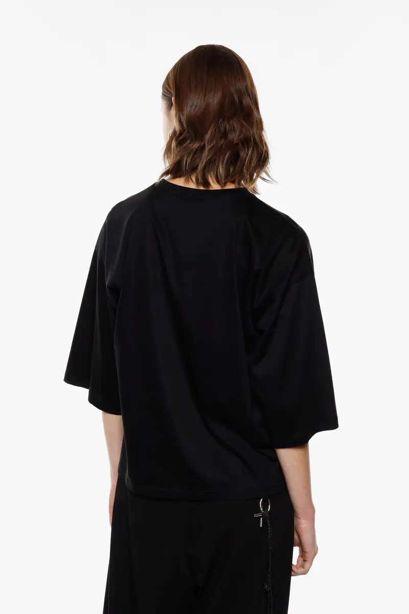 Imperial T-shirt Nero 4063075 miniatura 3