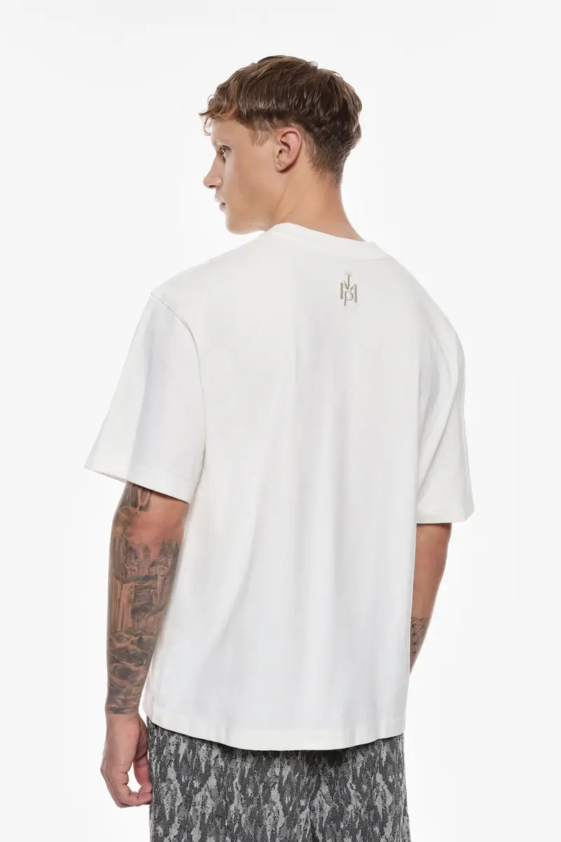 Imperial T-shirt Bianco 3571537 miniatura 3