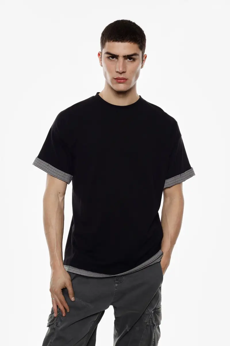 Imperial T-shirt Nero 3851534 miniatura 2