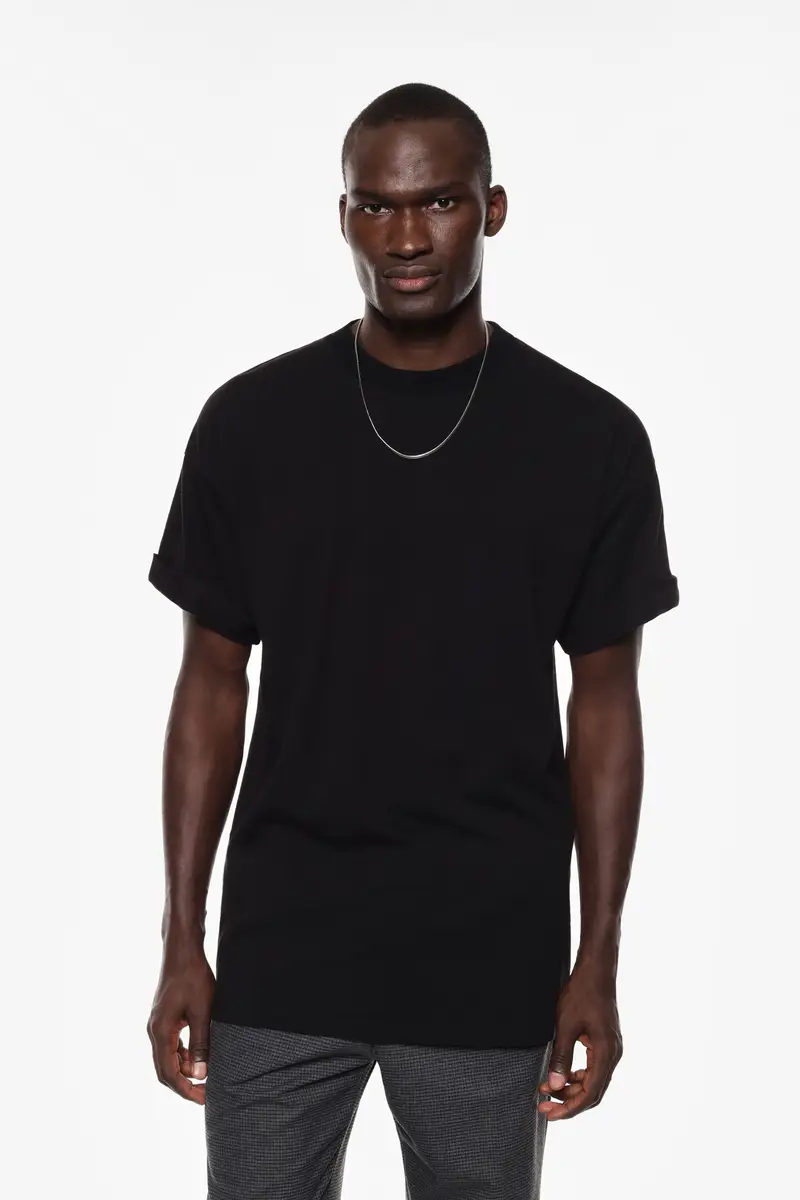 Imperial T-shirt Nero 3571556 miniatura 2