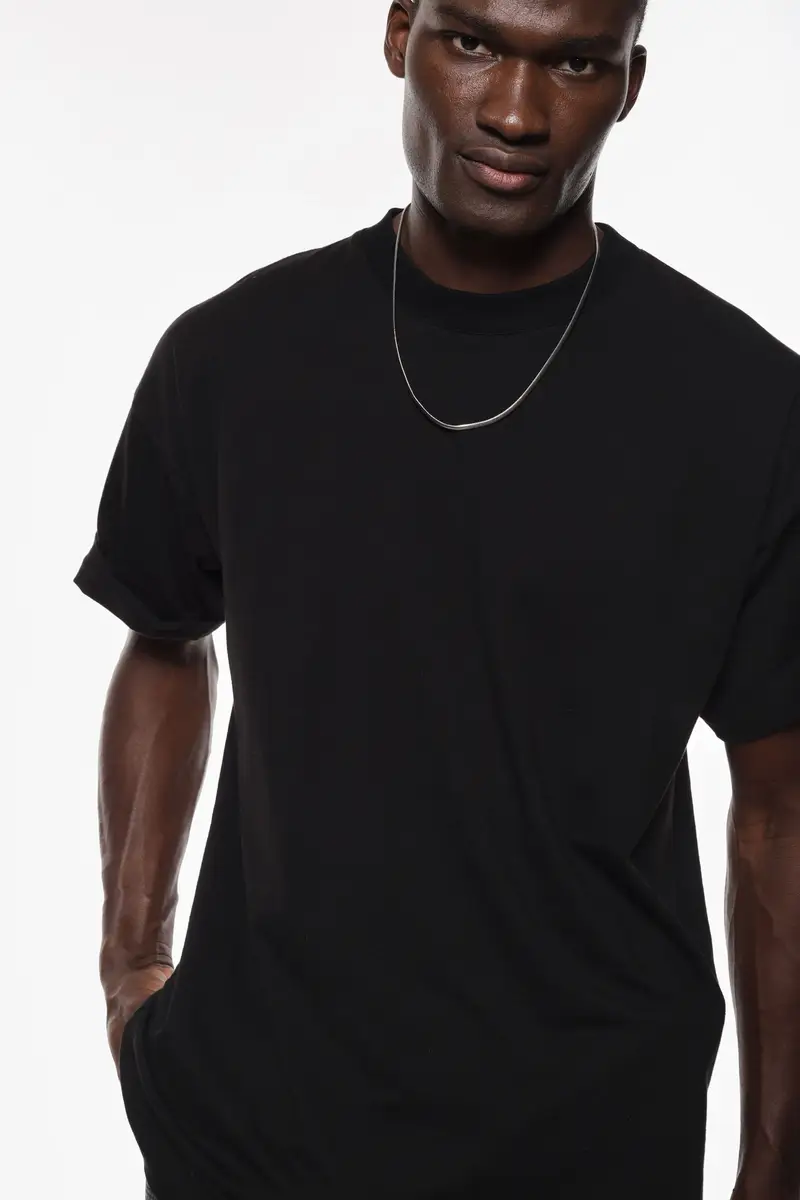 Imperial T-shirt Nero 3571556 miniatura 4