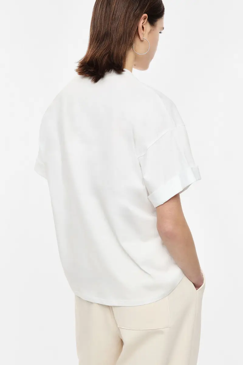 Imperial T-shirt Bianco 4346275 miniatura 3