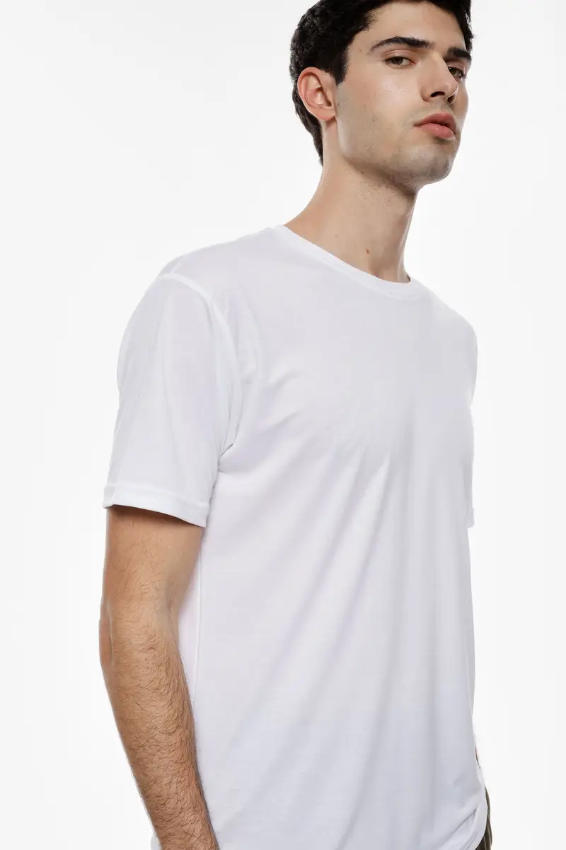 Imperial T-shirt Bianco 3571526 miniatura 4