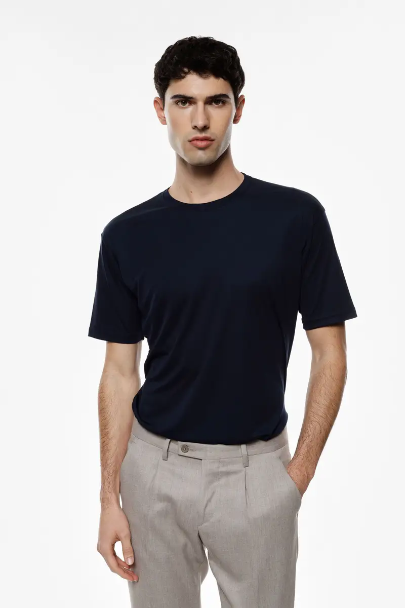 Imperial T-shirt Blu 3571527 miniatura 2