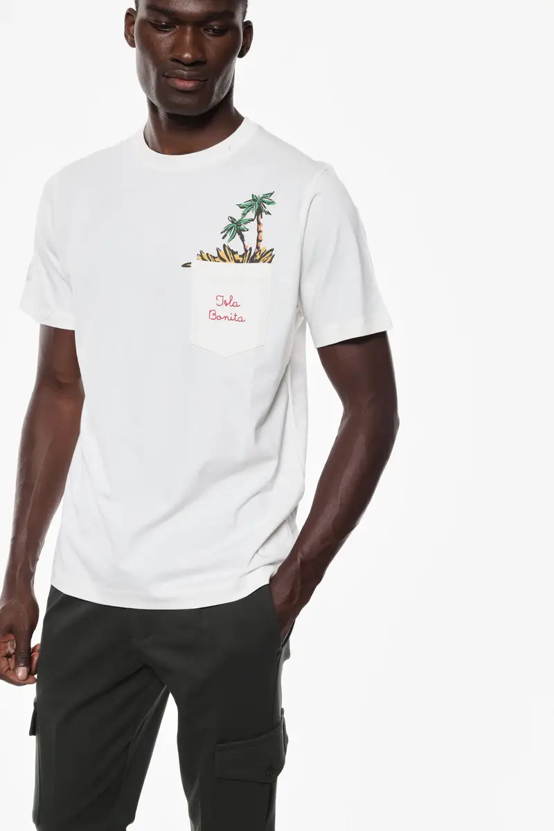 Imperial T-shirt Bianco 3571540 miniatura 2