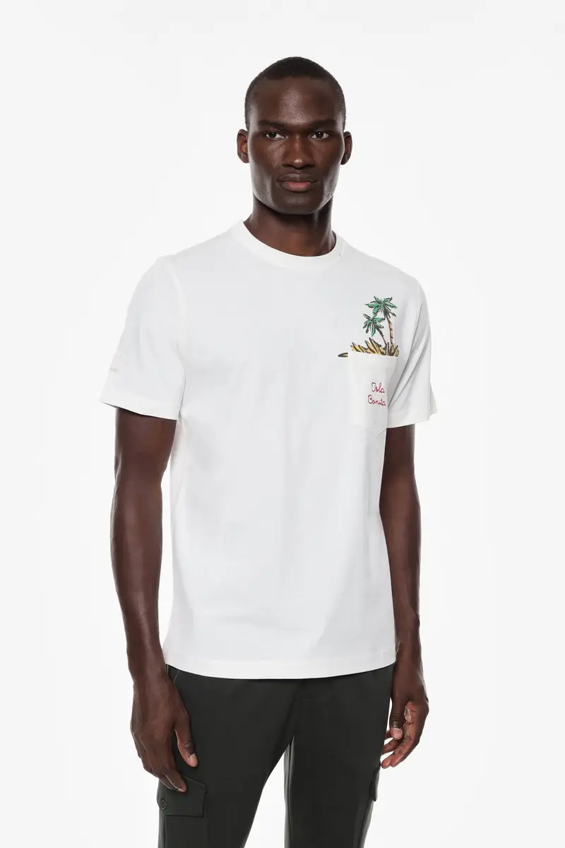 Imperial T-shirt Bianco 3571540 miniatura 3
