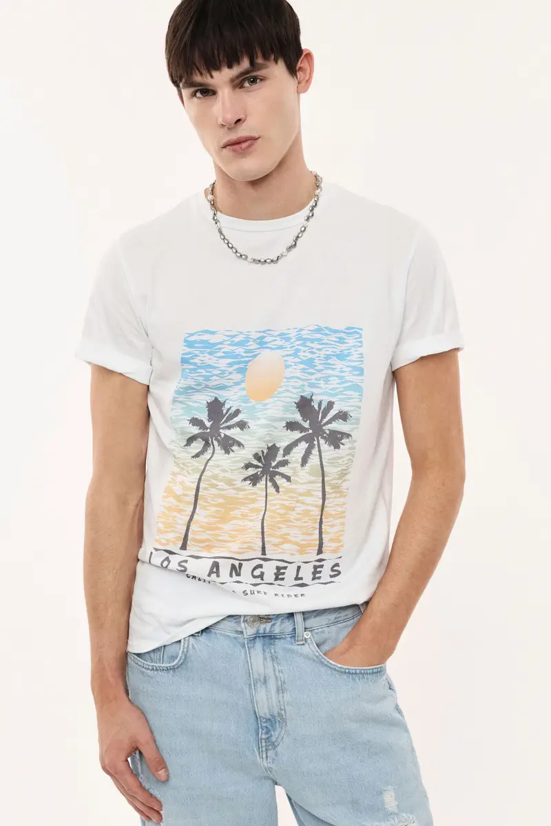 Imperial T-shirt Bianco 4267639 miniatura 2