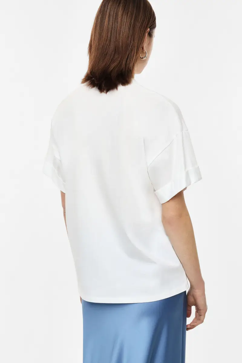 Imperial T-shirt Bianco 4323154 miniatura 3