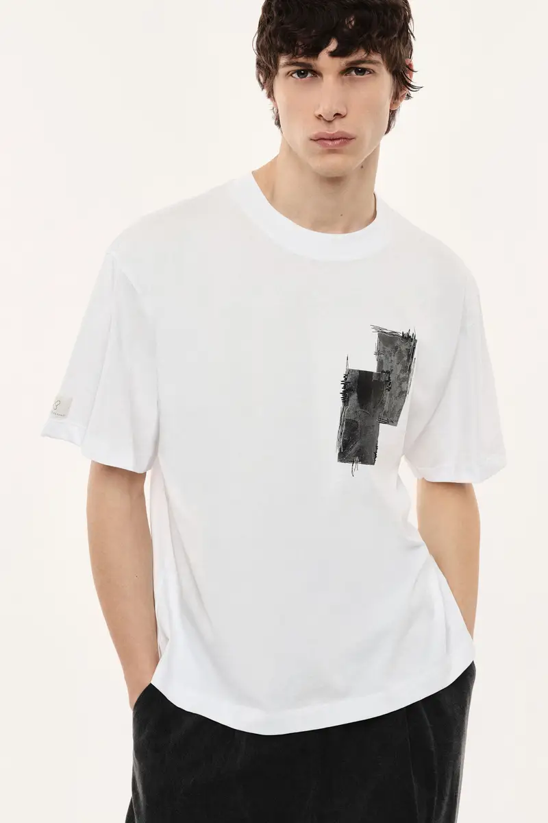 Imperial T-shirt Bianco 4245911 miniatura 2