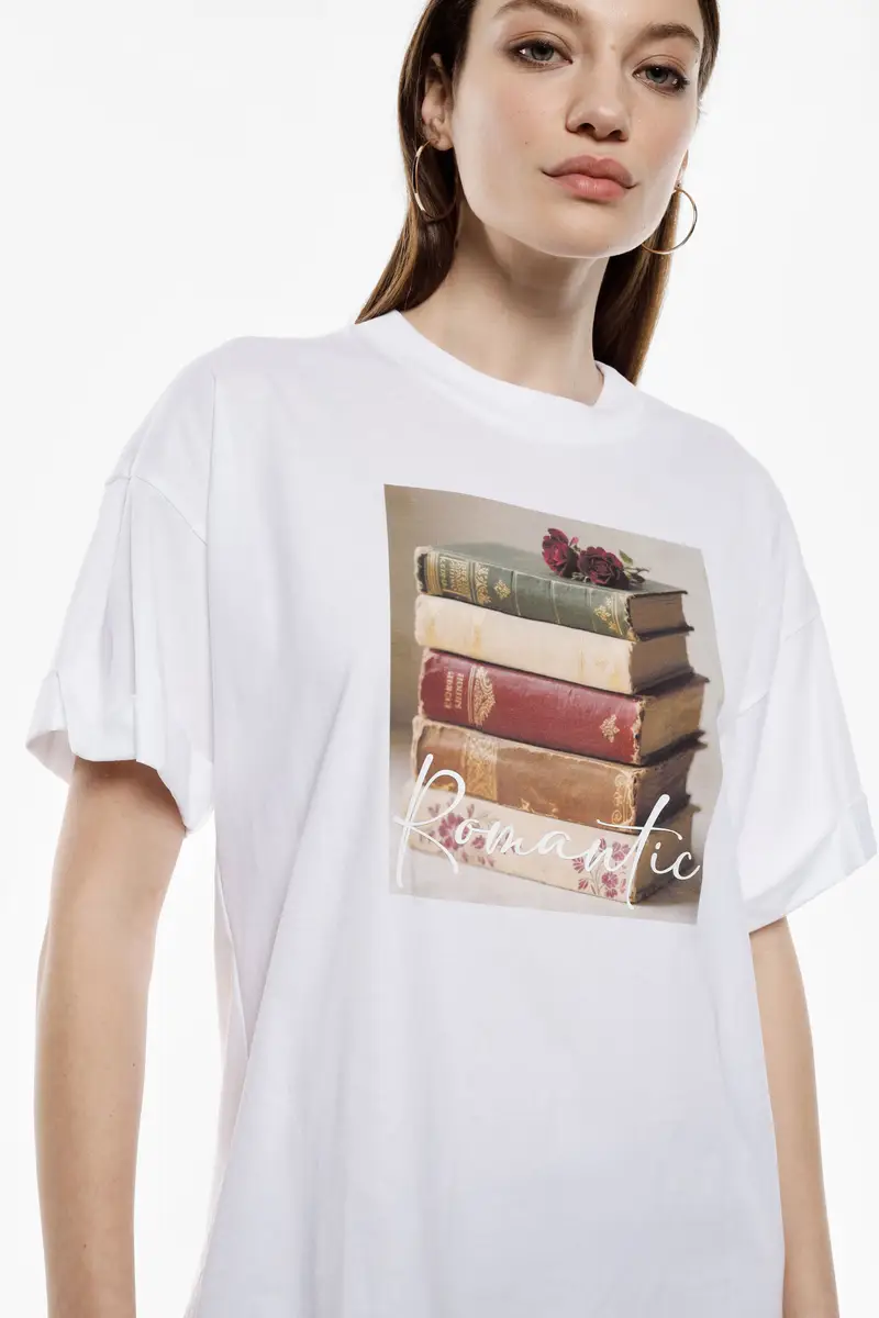 Imperial T-shirt Bianco 4304105 miniatura 4