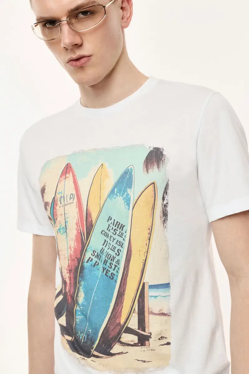 Imperial T-shirt Bianco 4245908 miniatura 2