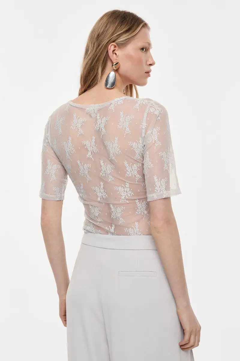 Imperial T-shirt Bianco 4346267 miniatura 3