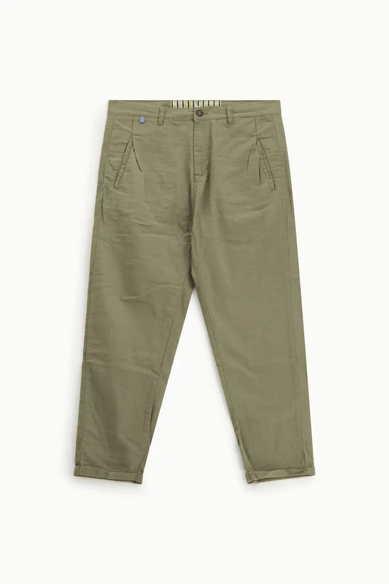 Trousers baggy-fit pince medio cavallo Army