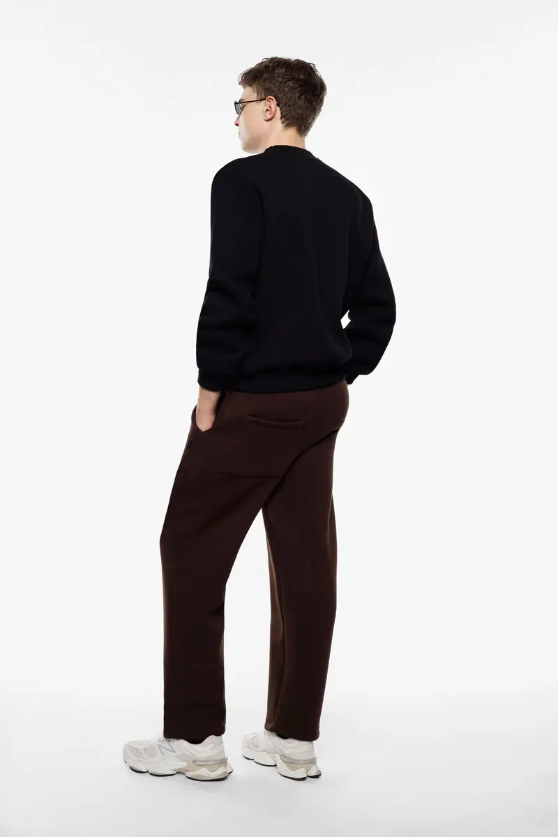 Trousers jogging fit con elastico e tasche Moro miniatura 3