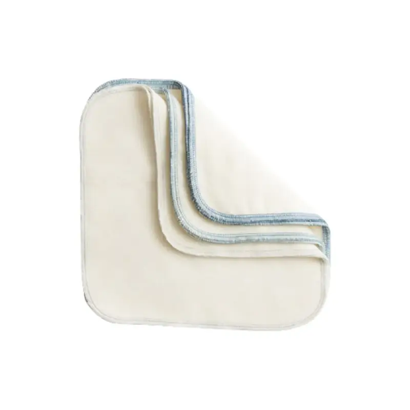 Set di Panni Riutilizzabili in Tessuto Blue (10 pezzi)