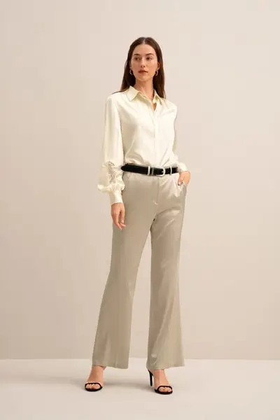 Camicetta in pizzo Armeria EURGiglio Bianco