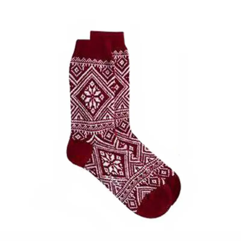 IN THE BOX Calza Cachemire Norwegian Bordeaux Size EU S/M