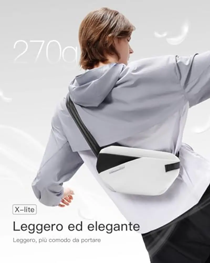 Inateck Borsa a spalla Uomo Multicolore 1898233 miniatura 3