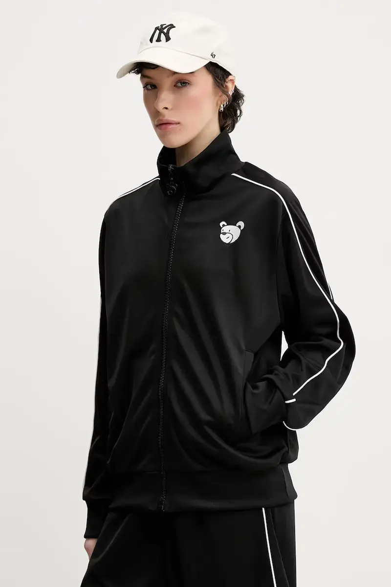 felpa colore nero S5TWUAJK022 miniatura 3