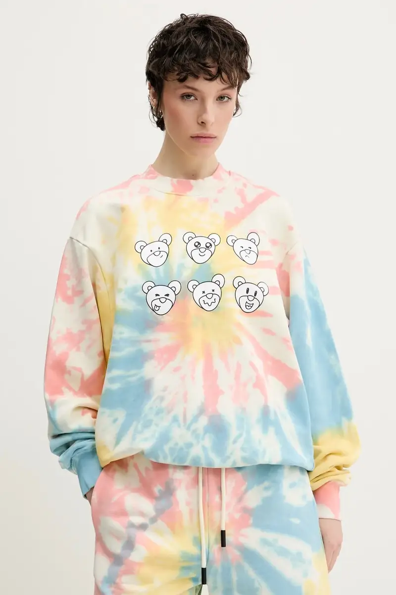 felpa in cotone S5TWUASW010 Multicolore miniatura 3