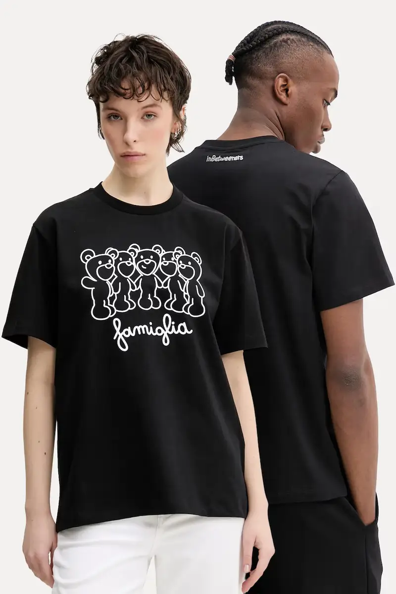 t-shirt in cotone colore nero S5TWUATH031