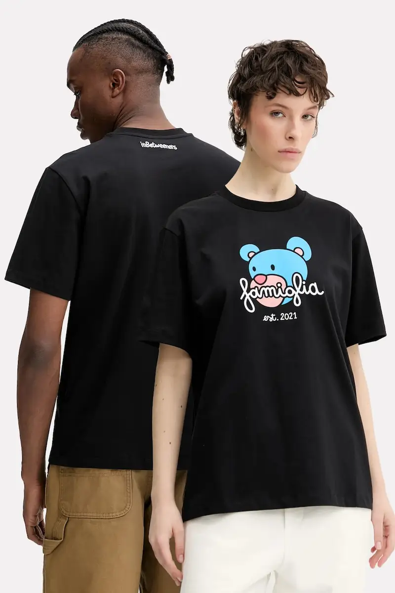 t-shirt in cotone colore nero S5TWUATH043