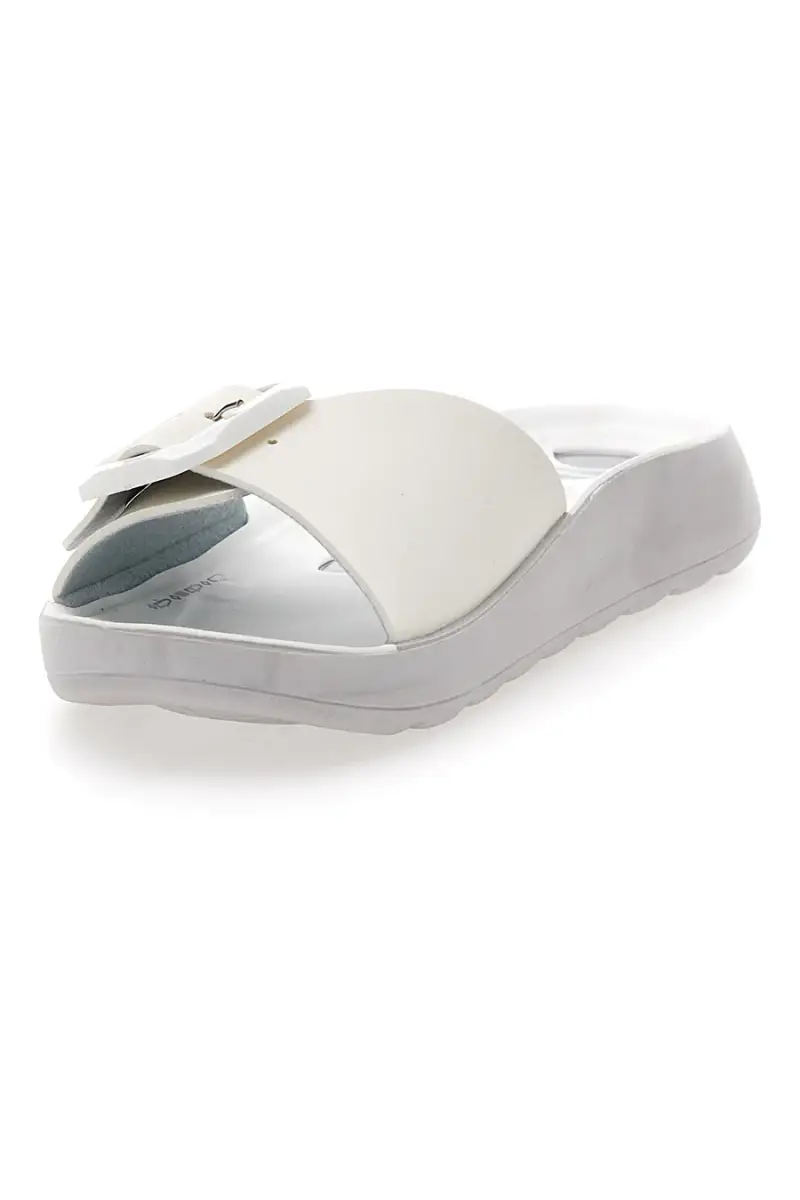 Ciabatte Bianche Comfort Inblu 11 AG [BIANCO] miniatura 3