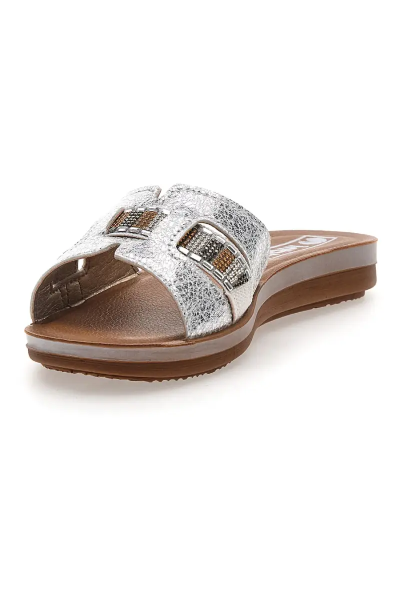 Ciabatte Bianco con Brillantini INBLU 08 ZO [BIANCO] miniatura 3