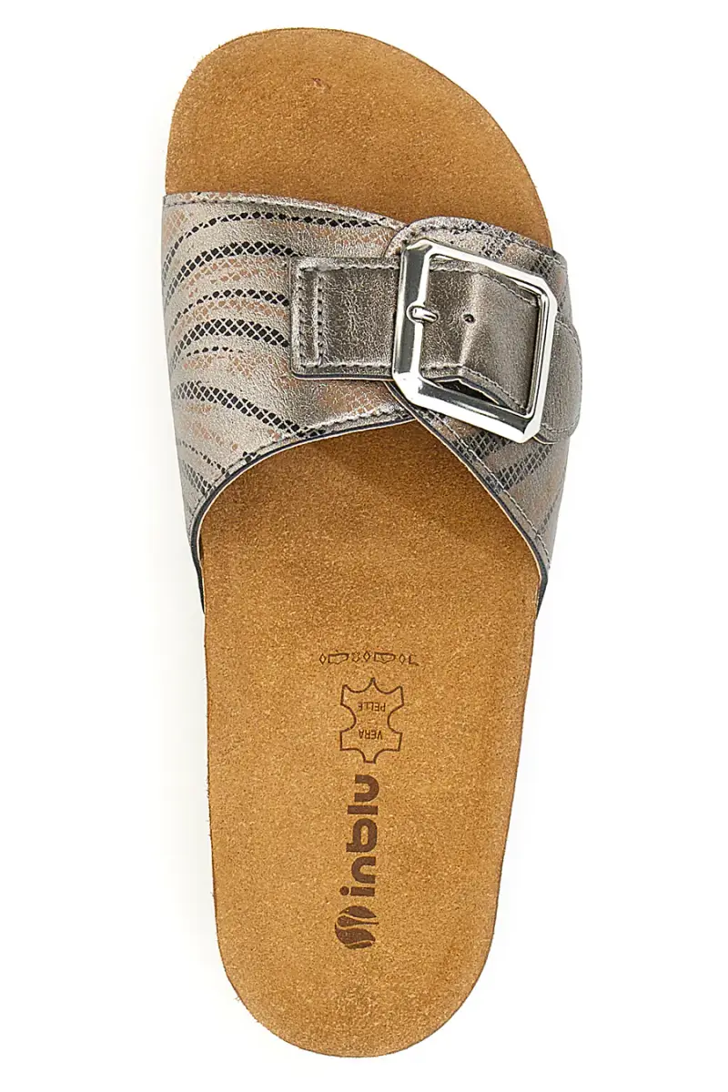 Ciabatte con Maxi Fibbia Inblu 32 NM Antracite [CANNA DI FUCILE] miniatura 5