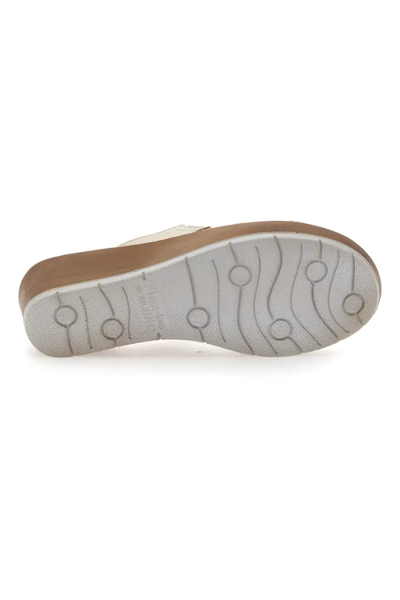 Ciabatte Platino con Zeppa e Strass Inblu 18 RN [PLATINO] miniatura 5