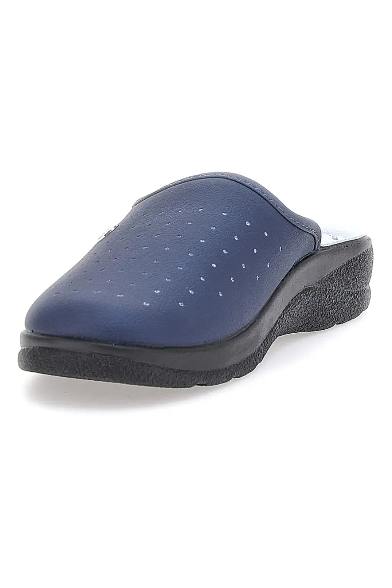 Ciabatte professionali da uomo blu traforate Inblu 33 RH [BLU] miniatura 3