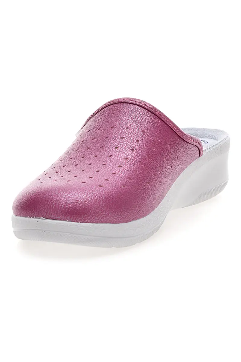 Ciabatte professionali fucsia traforate con plantare anatomico Inblu 5033N [FUCSIA] miniatura 4