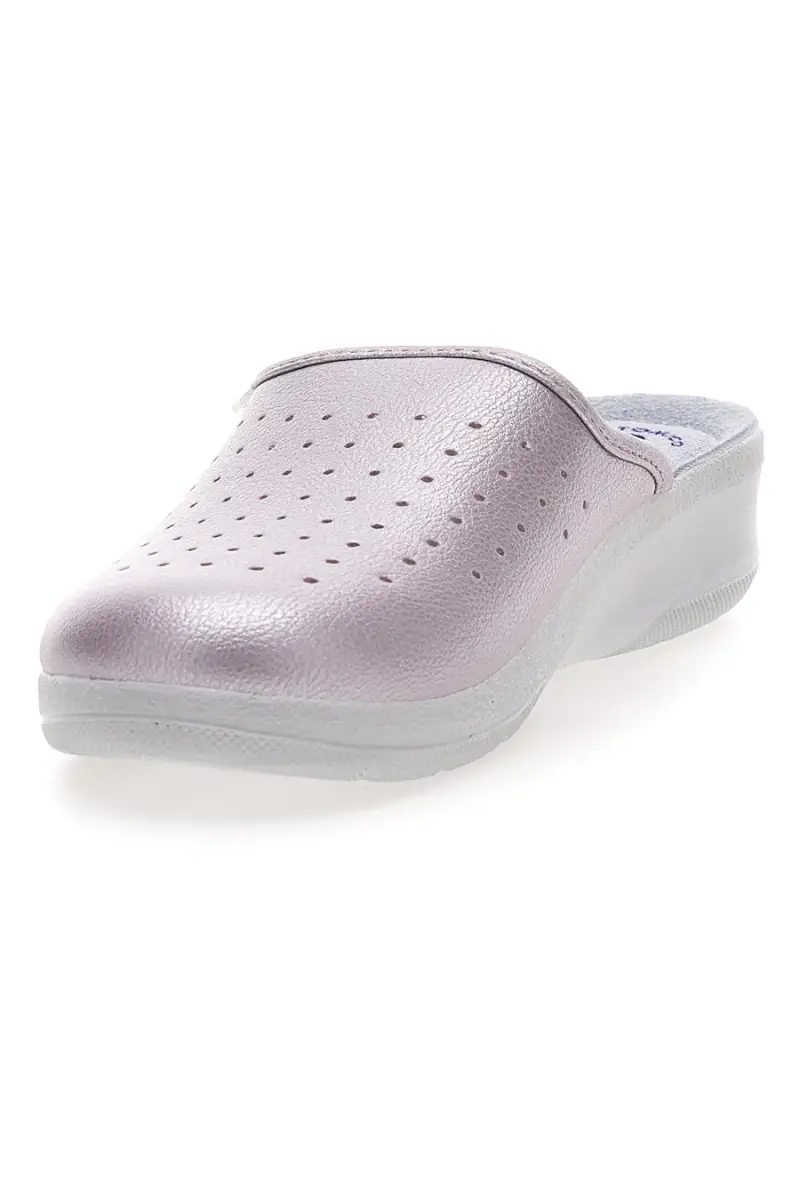 Ciabatte professionali lilla traforate con plantare anatomico Inblu 5033N [ROSA] miniatura 4