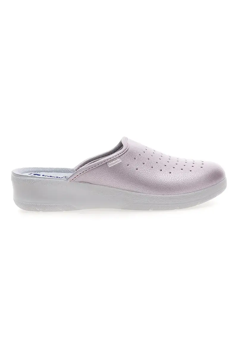 Ciabatte professionali lilla traforate con plantare anatomico Inblu 5033N [ROSA]