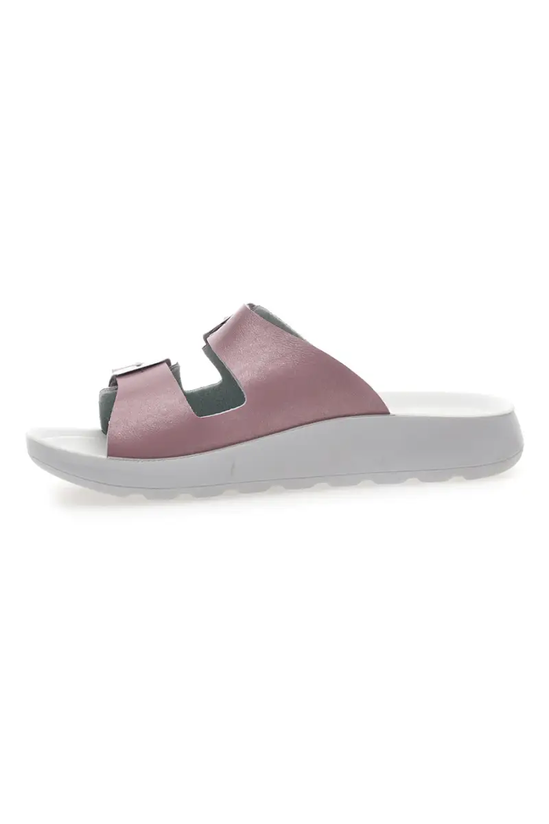 Ciabatte rosa con doppia fibbia INBLU 12 AG [ROSA] miniatura 4