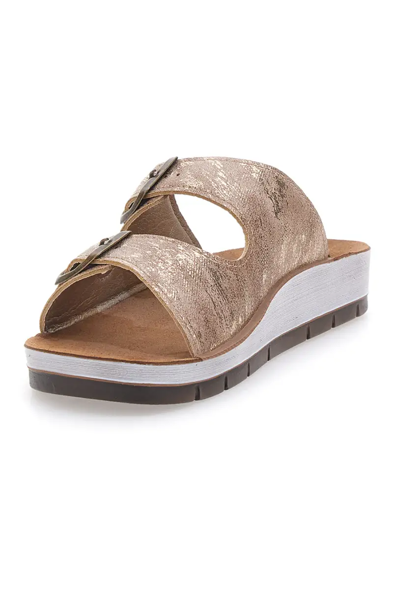 Ciabatte Sabbia Con Doppia Fascia Regolabile Inblu 50 Cp [SABBIA] miniatura 3