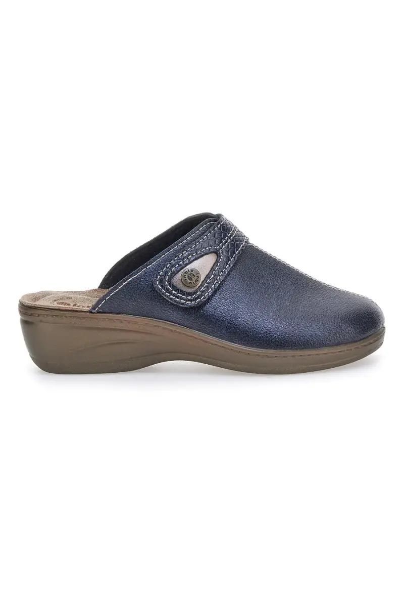 Pantofola blu anatomica con cuciture a vista Inblu 80LY [BLUE]