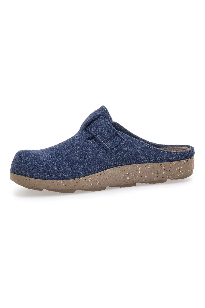 Pantofola blu in feltro con fibbia Inblu 23MT [AVIO] miniatura 4