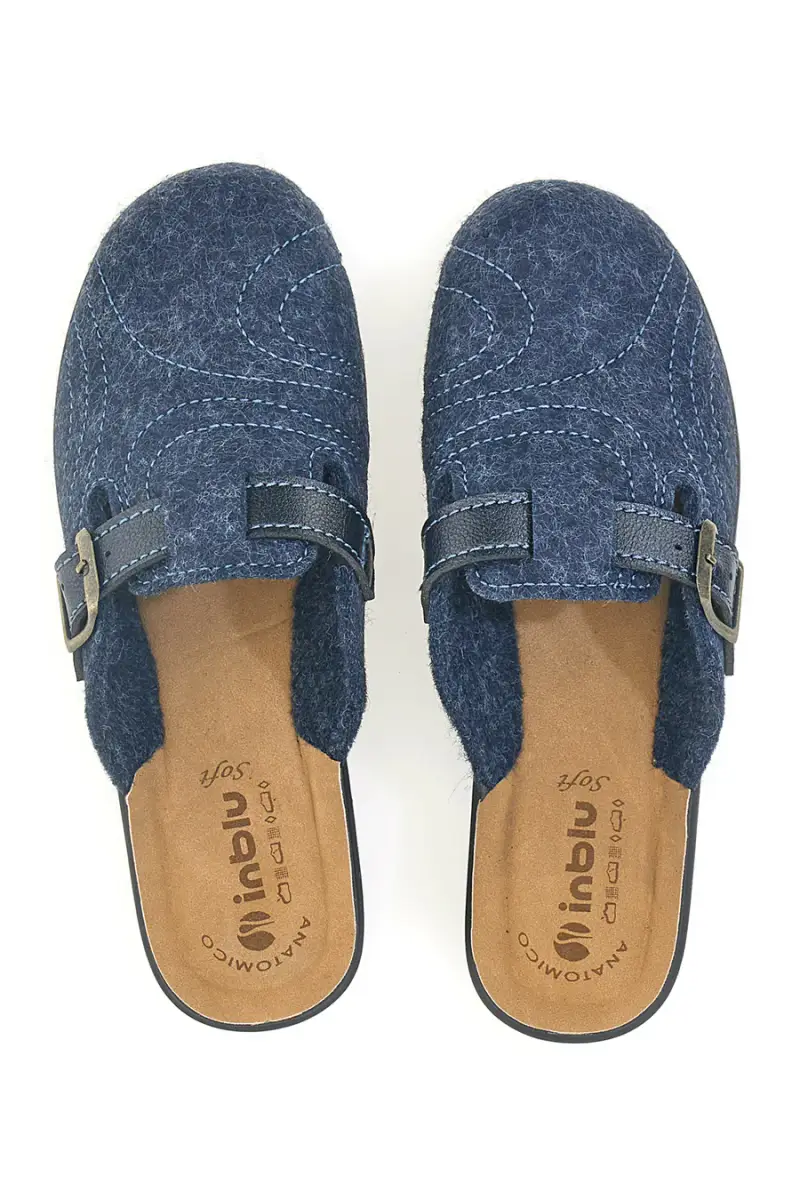 Inblu Pantofole Blu 3428760 miniatura 3