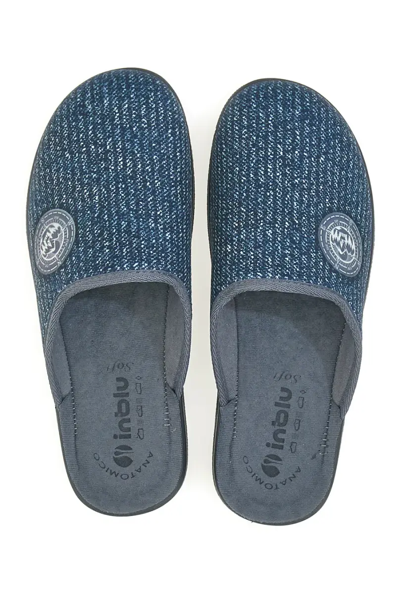 Inblu Pantofole Blu 3428786 miniatura 3