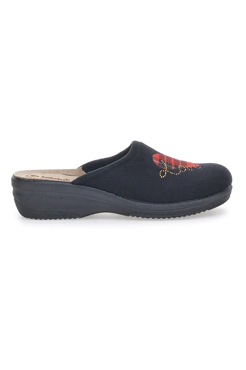 Pantofole Bordeaux Inblu 4 LV [NERO]