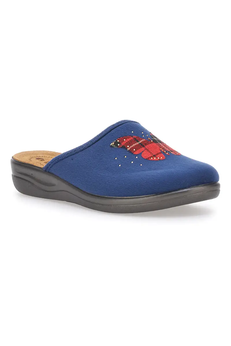 Inblu Pantofole Blu 3910801 miniatura 2