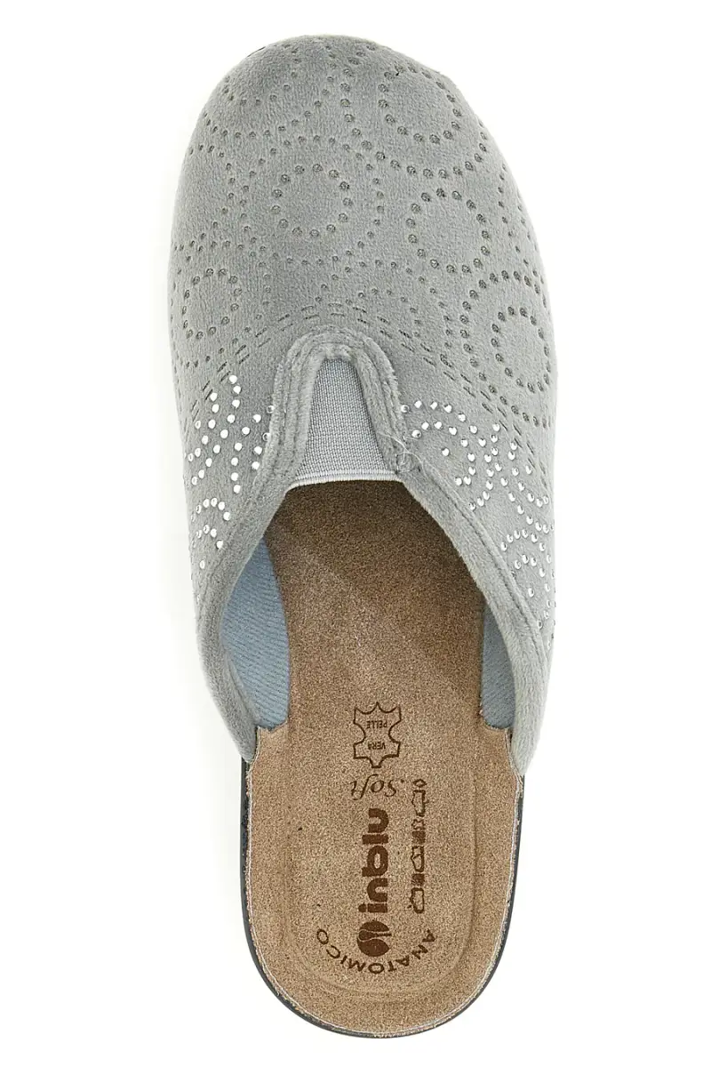 Inblu Pantofole Grigio 3511278 miniatura 5