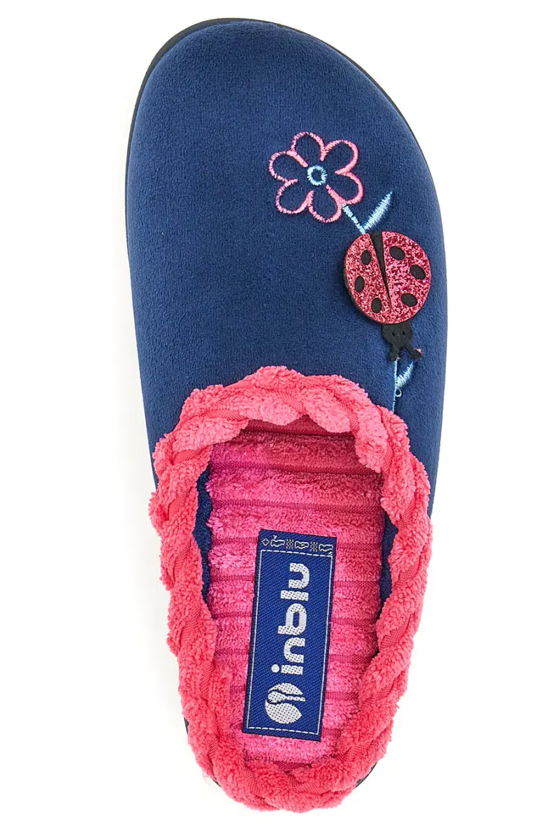 Inblu Pantofole Blu 4114204 miniatura 5