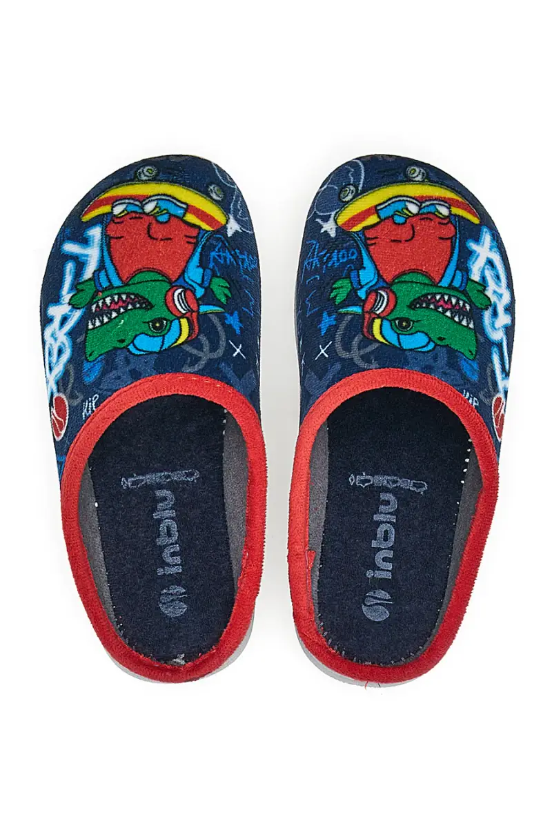 Inblu Pantofole Blu 4276286 miniatura 5