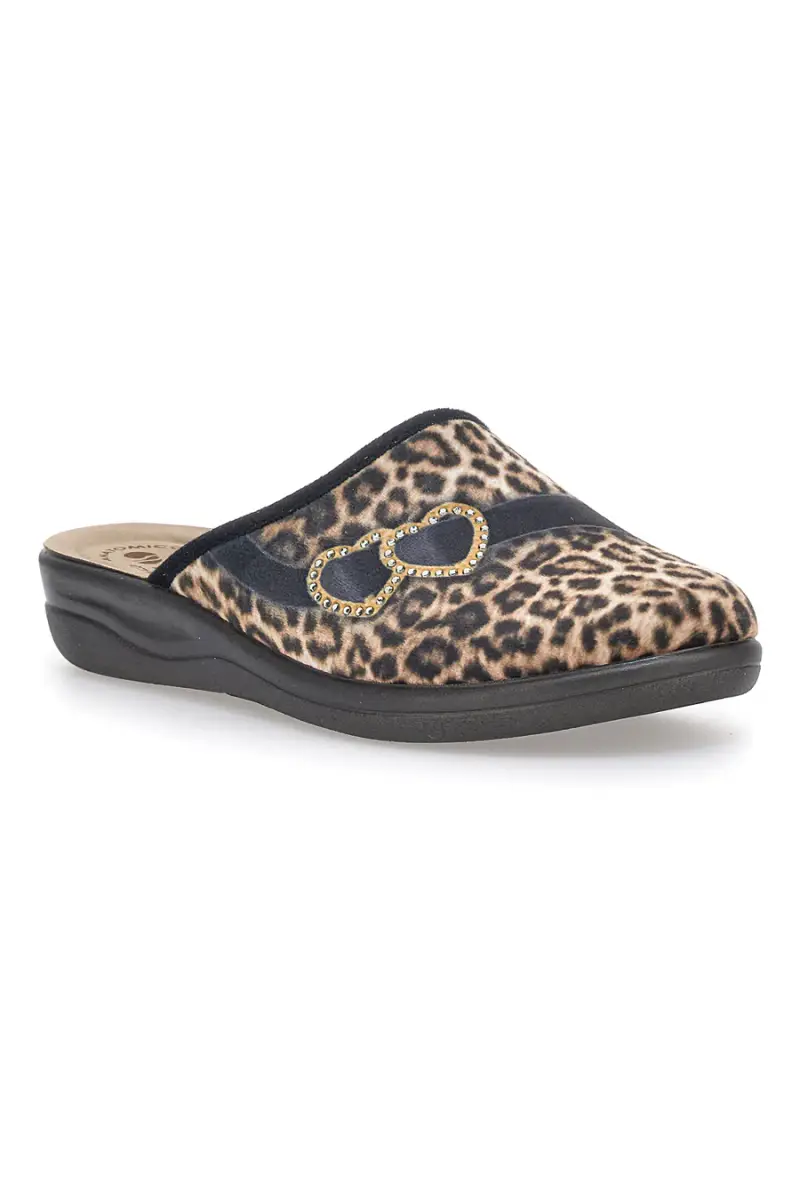 Pantofole Leopardate Inblu 42 CF [SABBIA] miniatura 2