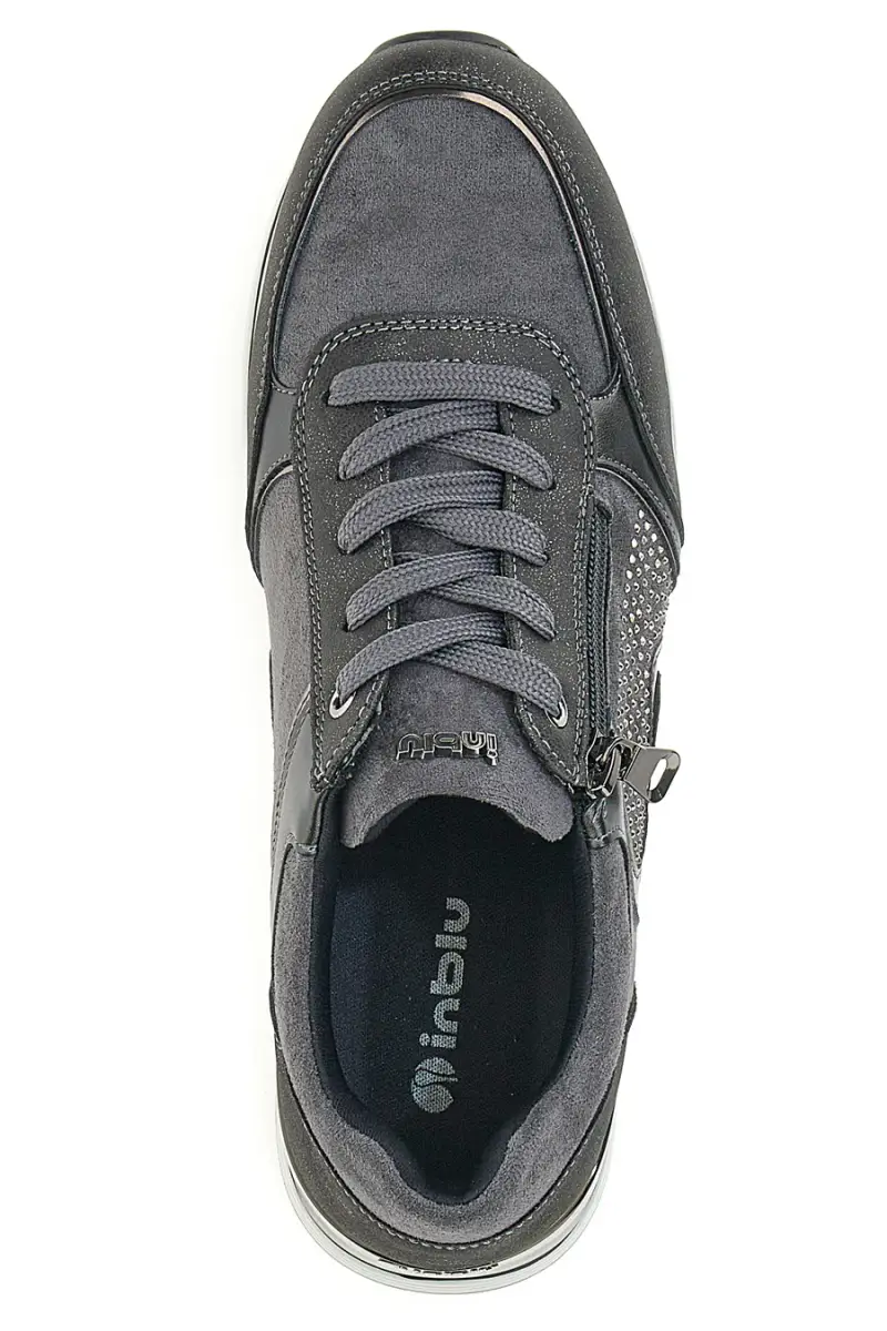 Sneakers Inblu 350 IN Grigie [GRIGIO] miniatura 5