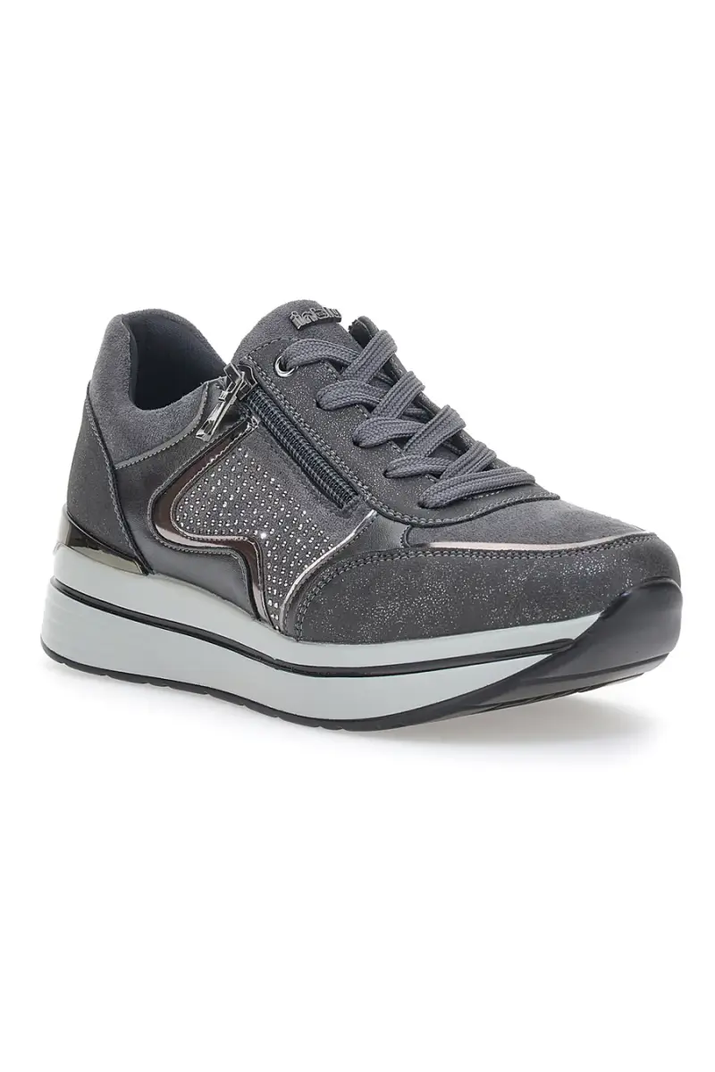 Sneakers Inblu 350 IN Grigie [GRIGIO] miniatura 2